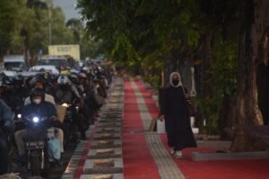 Dua Jalur Pedestrian Dipercantik