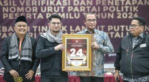 Partai Ummat Peserta Pemilu 2024 Kantongi Nomor 24, Ketua KPU Bilang Ini