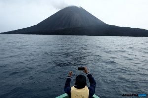 Gunung Anak Krakatau Status Siaga