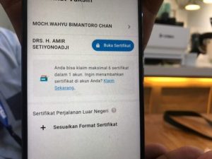 Waduh, Double Beda Nama Satu Akun di PeduliLindungi