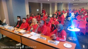 Pelatih Saksi Kecamatan PDIP Kabupaten Bekasi Digembleng