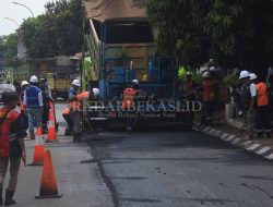 Perbaikan Jalur Provinsi Dikebut