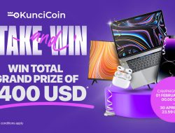Program KunciCoin Stake and Win Beri Kesempatan Akumulasi Investasi Aset Kripto dan Total Hadiah 3400 USD