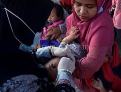Dinkes Targetkan Ratusan Ribu Balita Terima Imunisasi Polio