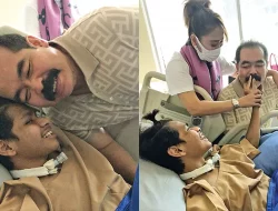 Inul Daratista dan Adam Jenguk David Ozora, Senyum Semringah Pegang Kumis Adam