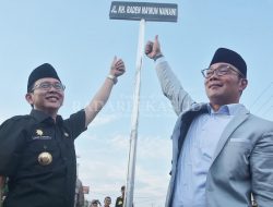 Jalan Cikarang-Cibarusah Ganti Nama jadi KH R Ma’mun Nawawi