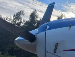 KKB Kembali Berulah, Tembak Pesawat Asian One di Beoga