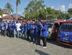 Daftarkan Caleg ke KPU, PAN Kabupaten Bekasi Bawa Angkot, Pasang Target 8 Kursi