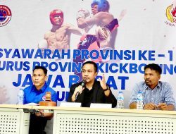 Ikhsan Nurdjamil Ketum Baru Kick Boxing Indonesia Provinsi Jabar