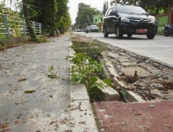 PSN Rusak Pedestrian Jalan Rawatembaga