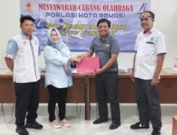 Terpilih Lagi Pimpin PORLASI Kota Bekasi, Yenni Catarina Optimistis Cabor Layar Juara Umum Porprov Jabar 2026