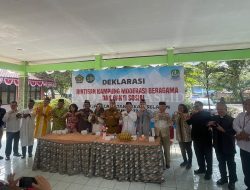 Deklarasi Pokja Rintisan Kampung Moderasi Beragama