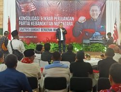 Konsolidasi, Anas Urbaningrum Bakar Semangat PKN Kota Bekasi