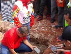 Haornas, KONI Kota Bekasi Peletakan Batu Pertama Plaza Patriot dan Sport Center