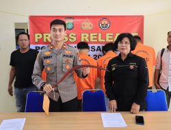 Empat Begal Bersajam Dibekuk