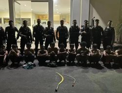 Bawa Sajam Buat Tawuran, 11 Remaja Digiring ke Polsek Medansatria