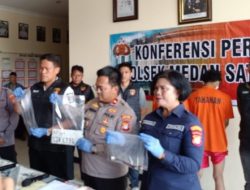 Polsek Medansatria Tangkap 2 Pelaku Curanmor, Begini Nasib Motor Hasil Curiannya