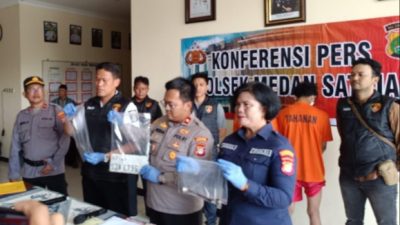 Polsek Medansatria Tangkap 2 Pelaku Curanmor, Begini Nasib Motor Hasil Curiannya