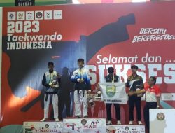 Kontingen Jawa Tengah Koleksi 3 Emas Taekwondo Ajang IMAG I 2023 Hari Kedua