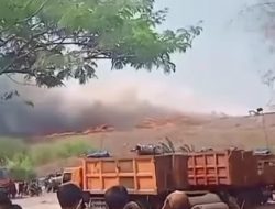 Zona 2 TPA Bantargebang Terbakar