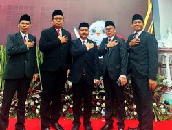 Lima Komisioner KPU Kabupaten Bekasi Periode 2023-2028 Resmi Dilantik, Ali Rido jadi Ketua
