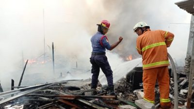 Ini Penyebab Lahan Lapak Hampir 1 Hektar di Bintara Terbakar
