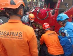 Truk Tangki Air Seruduk Pemotor di Jalan Raya Siliwangi Bekasi, Satu Orang Tewas   