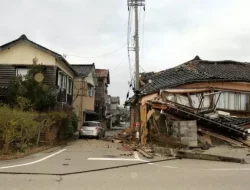 Gempa Jepang Magnitudo 7,6 Tewaskan 5 Orang