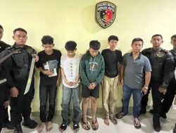 Empat Remaja Bersajam Diamankan
