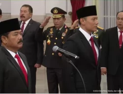 Resmi! Jokowi Lantik AHY Menteri ATR/BPN dan Hadi Tjahjanto Menko Polhukam