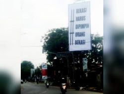 Baliho #Bekasi Harus Dipimpin Orang Bekasi Menyulut Respon Beragam   