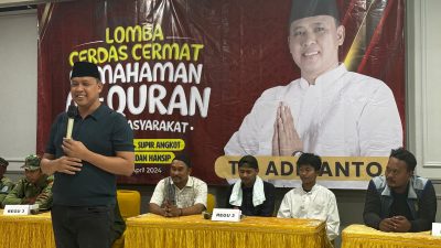 Tri Adhianto Ajak Wong Cilik Beradu Cepat Pemahaman Al-Qur’an   