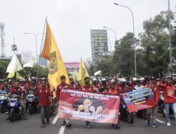 Pj Wali Kota Bekasi Bikin Peserta May Day Kecewa