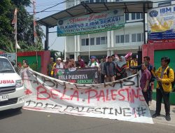 Mahasiswa hingga Rektor IBM Bekasi Kecam Genosida Israel