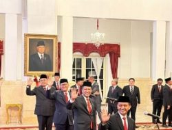 Resmi, Jokowi Lantik 3 Menteri