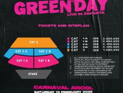 Mulai Dijual Hari Ini, Berikut Harga Tiket Konser Green Day di Jakarta