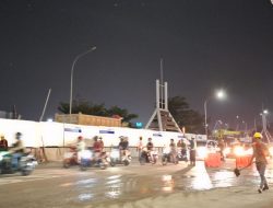 Jalan Licin Imbas Galian Pipa PAM Jaya, 10 Pemotor Jatuh