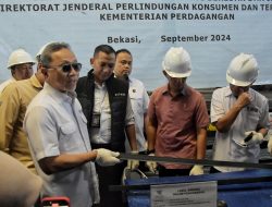 Kemendag Sita 192.193 Batang Besi Baja di Cikarang   