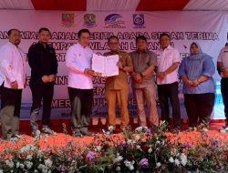 Resmi, Tirta Bhagasasi Serahkan 4 Wilayah Pelayanan ke Tirta Patriot