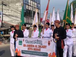 Pawai Ta’aruf Kafilah MTQ di Bekasi Timur Tutupi Jalan Juanda