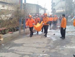 Disnaker Kota Bekasi Pastikan Hak Korban Kebakaran Pabrik Terpenuhi