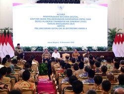 Presiden RI Resmi Luncurkan Sistem E-Katalog Versi 6.0
