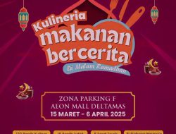 Jelajahi Sensasi Kuliner, Seni, dan Hiburan di Kulineria Bercerita di AEON Mall Deltamas