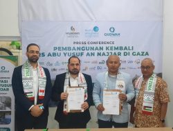 Dari Bekasi, Qudwah Indonesia Kerja Sama Bangun RS Abu Yusuf di Gaza