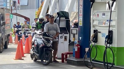 “Indonesia Raya” Berkumandang di SPBU