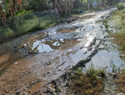 Jalan Rusak di Muaragembong, Warga: Sudah Tiga Kali Lebaran Belum Ada Perbaikan