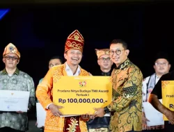 50 Tahun TMII, Kementerian Kebudayaan Beri Anugerah Pradana Nitya Budaya untuk Anjungan Daerah Terbaik