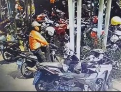 Pencuri Gasak Motor Pengunjung Mal di Tambun Selatan