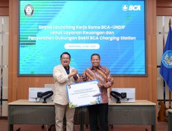 BCA dan UNDIP Bekerja Sama, Hadirkan Fasilitas Pembayaran Kuliah di myBCA dan Solar Panel Charging Station