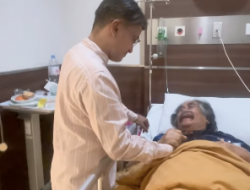 Jaja Miharja Dirawat di Rumah Sakit, Menangis Haru Saat Dijenguk Ruben Onsu